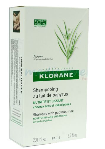 Klorane Sampon Papyrus, Sampon, 200ml