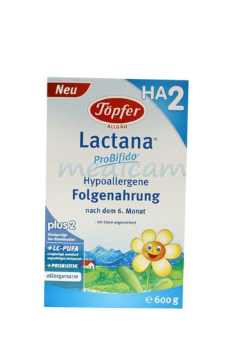 Topfer HA 2 Lapte Praf, Lapte, 600g