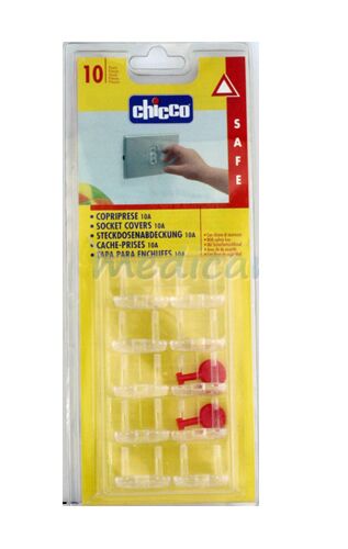 Chicco Aparatoare Priza 6+ Luni, Aparatori, 10buc