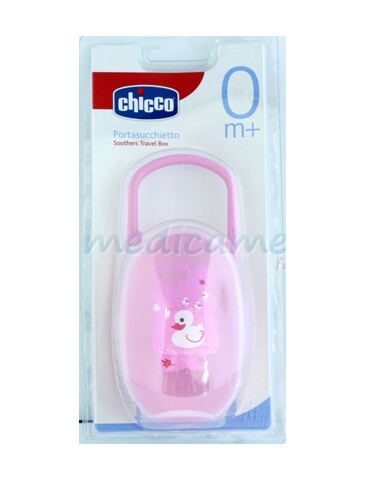 Chicco Port Suzeta Roz, Caseta, 1buc