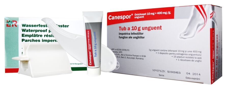 Canespor Onichoset Unghii Unguent, Unguent, 10g