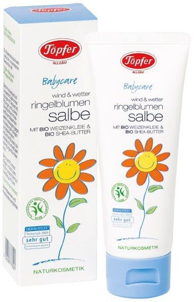 TOPFER BABYCARE Balsam Piele Uscata Vant + Intemperii cu Galbenele Tarate Shea BIO, Balsam, 75ml
