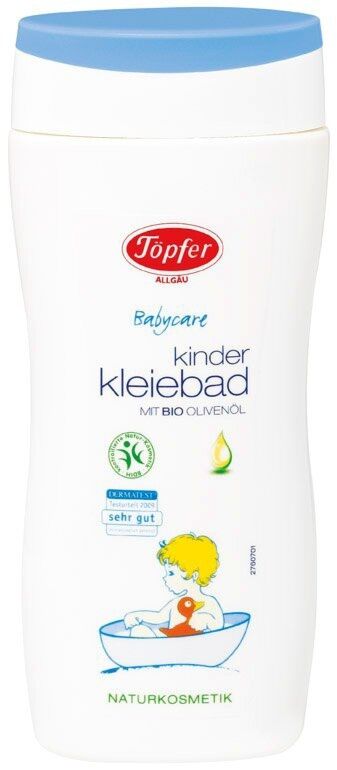 TOPFER BABYCARE Spuma de Baie cu Tarate + Ulei de Masline BIO, Spuma de Baie cu Ulei, 200ml