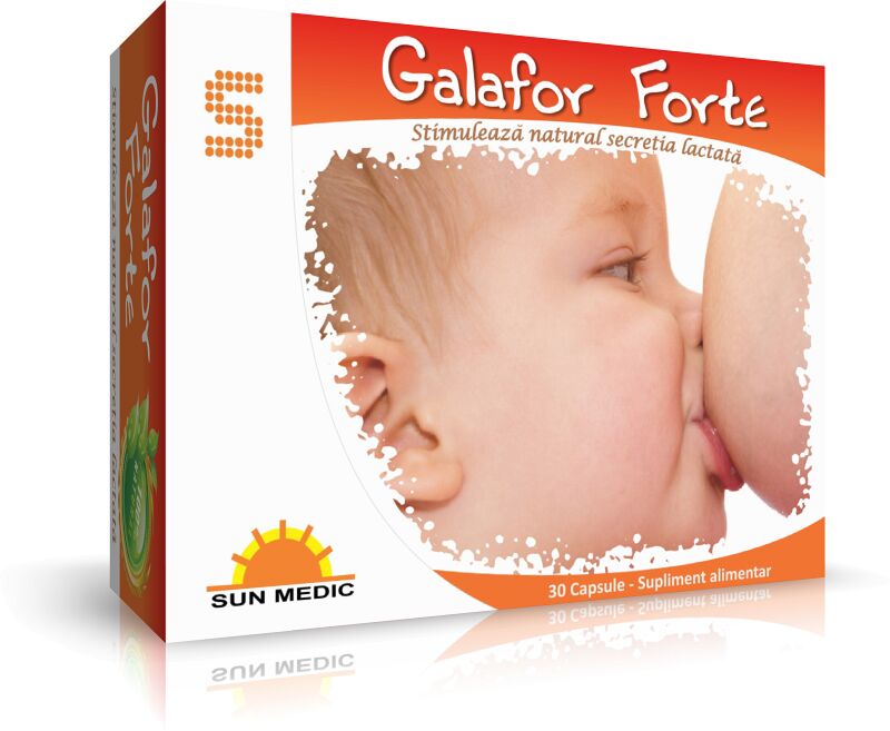Galafor Forte Capsule, Capsule, 30buc