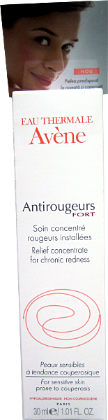 AVENE Antirougeurs Fort Crema Tratament Concentrat Anti-Roseata si Cuperoza, Crema, 30ml 