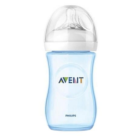 AVENT Biberon NATURAL PP BLEU, Biberon, 260ml