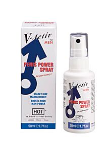 V-Activ Men Penis Power Spray, Spray, 50ml