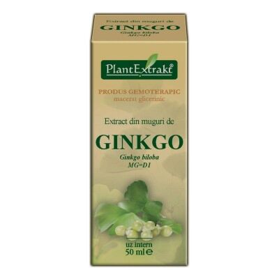 Plant Extrakt Din Muguri De Ginkgo Biloba, Extract, 50ml