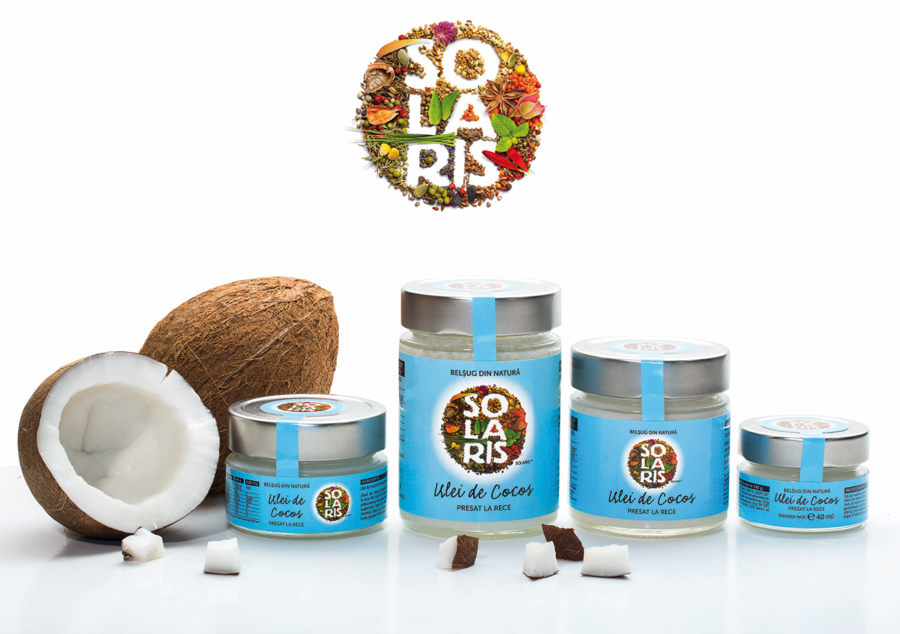 Solaris Ulei De Cocos Presat La Rece, Ulei, 200ml