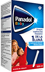 Panadol Baby 24 mg/ml  Suspensie Orala 100 ml