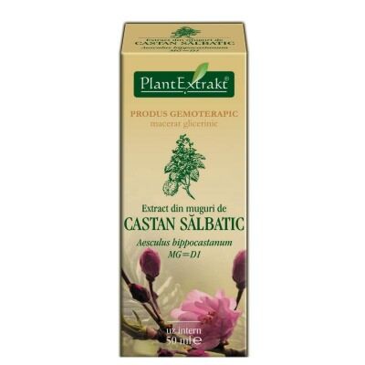 Plant Extrakt Extract Din Muguri de Castan Salbatic, Extract, 50ml