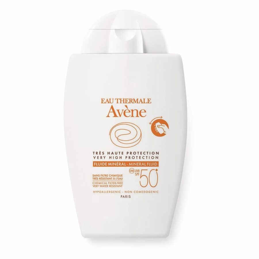 Avene Mineral Fluid Fotoprotectie SPF 50+, Fluid, 40ml