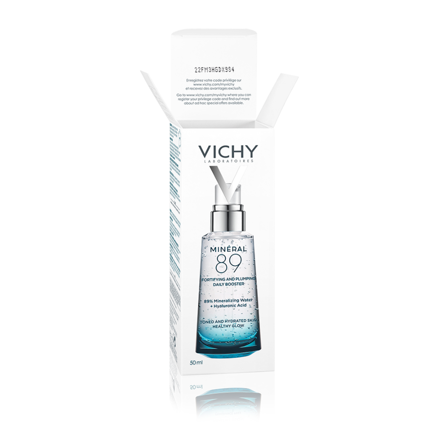 Vichy Mineral 89, Gel-Booster Cu Efect De Fortifiere si Reumplere, Gel, 50ml