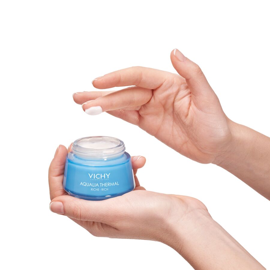 VICHY Aqualia Thermal Crema Rehidratanta  pt Ten Uscat si foarte Uscat, Crema, 50ml