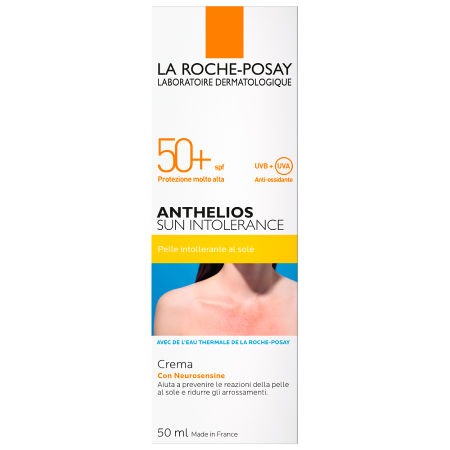 La Roche - Posay Anthelios Crema Pentru Piele Intoleranta La Soare SPF 50+, Crema, 50ml