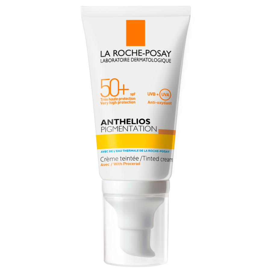 La Roche - Posay Anthelios Crema Colorata  Anti-Pete Pigmentare SPF 50+, Crema, 50ml