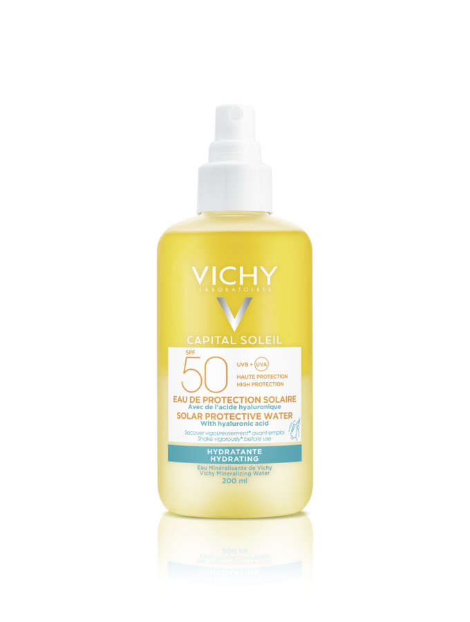 Vichy Capital Soleil Apa De Protectie Solara Hydra SPF50+, Apa, 200 ml