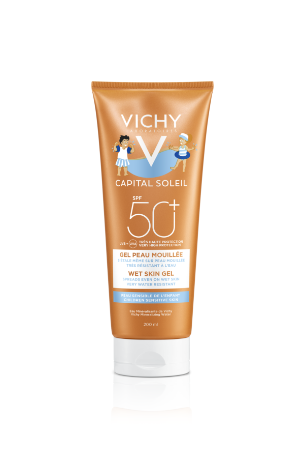 Vichy Capital Soleil Gel Cu Protecție Solară Pentru Copii SPF50+ Gel, 200ml
