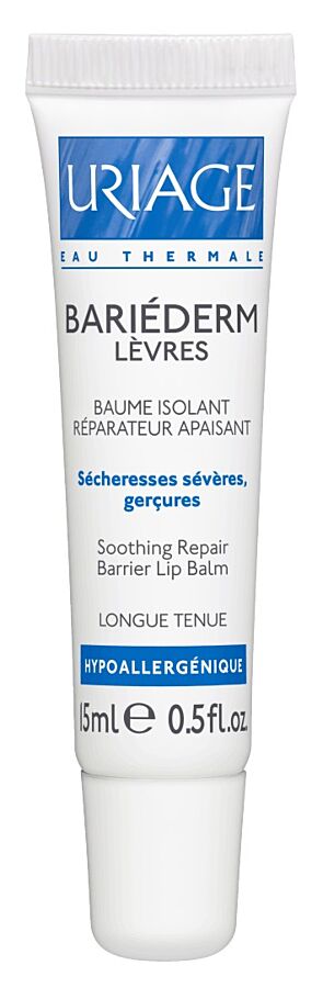 URIAGE Bariederm Crema Buze, Crema, 15 ml