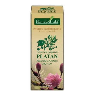 Plant Extrakt  Din Muguri De Platan, Extract, 50ml