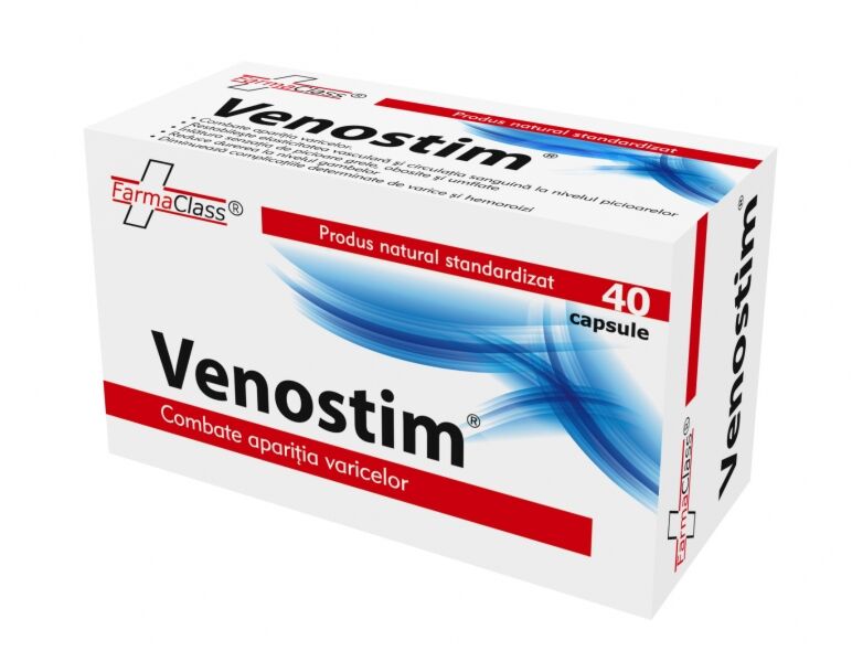 FarmaClass Venostim, Capsule, 40 buc