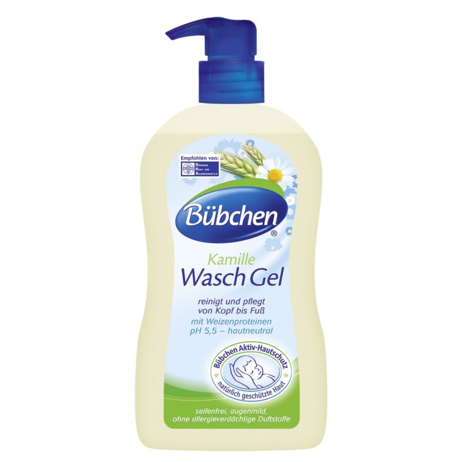 Bubchen Gel De Dus Cu Extract De Musetel, Gel De Dus,  400ml
