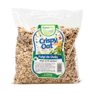 Sano Vita Crispy Fulgi De Ovaz, Fulgi, 250gr