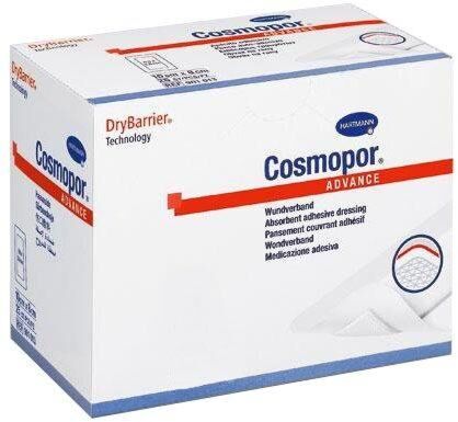 Cosmopor Advance Plasture Steril cu Corp Absorbant 25 x 10 cm, Plasture, 10buc