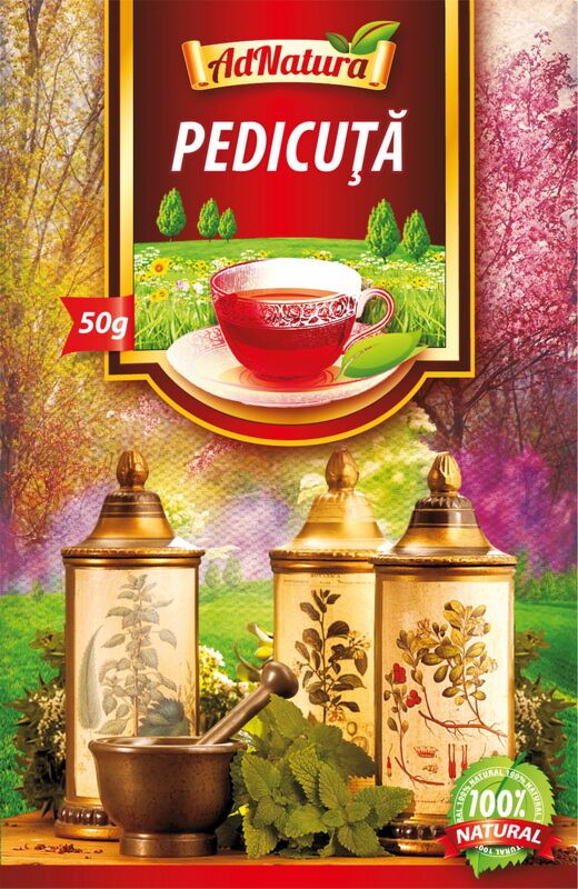 AdNatura Ceai de Pedicuta Punga, Punga, 50g