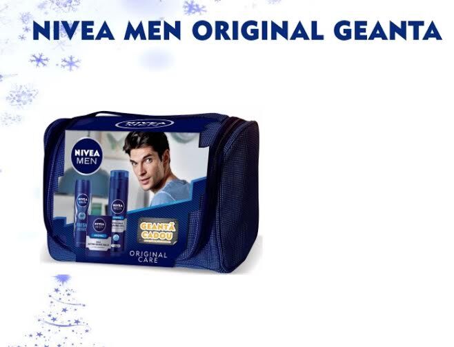 NIVEA Men Original Geanta Pachet CADOU, Pachet, 1buc