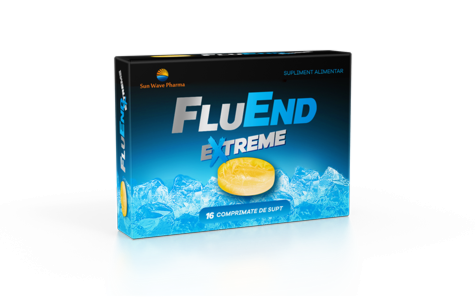 Sun Wave FluEnd Extreme Comprimate, Comprimate, 16buc