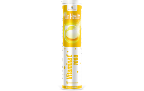 Sun Wave Sun Health Vitamina C 1000mg Comprimate Efervescente, Comprimate, 20buc