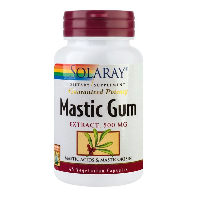 Secom Mastic Gum Capsule, Easy-To-Swallow, 45buc