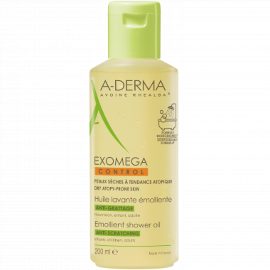 Ducray A-Derma Exomega Control Ulei De Dus, Ulei, 200ml