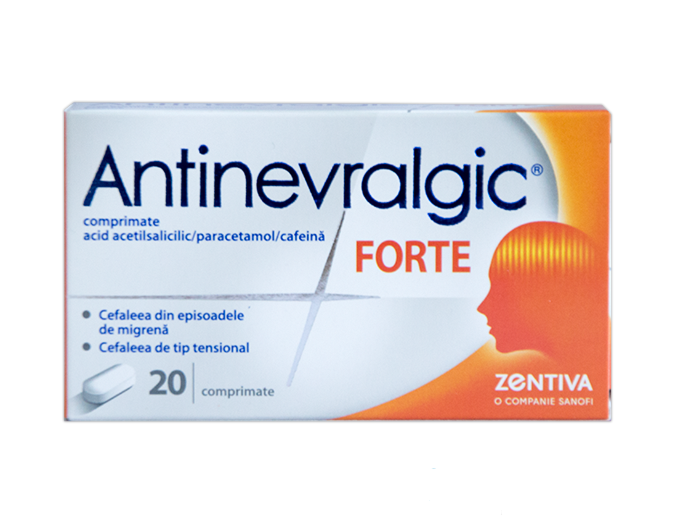Antinevralgic Forte Comprimate, Comprimate, 20 buc