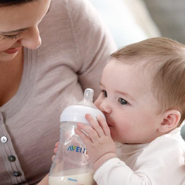 AVENT Biberon NATURAL PP BLEU, Biberon, 260ml