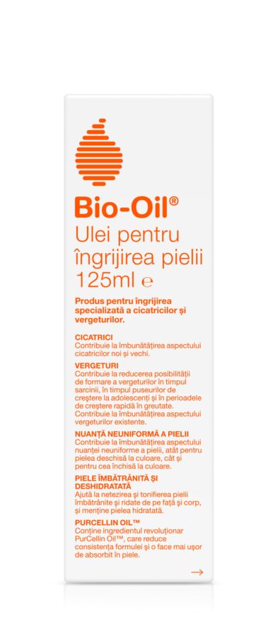 Bio Oil Ulei Vitaminizant Antivergeturi Si Anticicatrici, Ulei, 125 ml