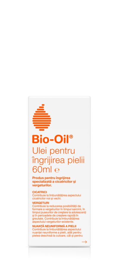 Bio Oil Ulei Vitaminizant Antivergeturi Si Anticicatrici, Ulei, 60 ml
