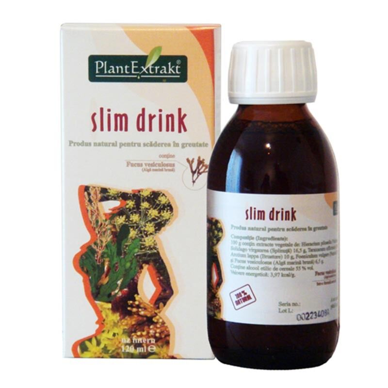 Plant Extrakt Slim Drink Supliment, 120ml