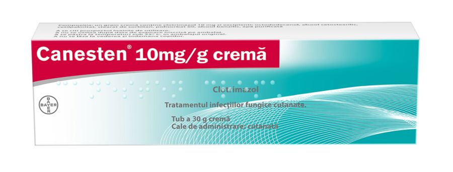 Canesten 10 mg/g crema, Clotrimazol, 30gr