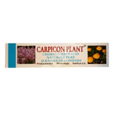 Carpicon Plant Crema cu Extracte Naturale Pure si Rasina de Conifere, Crema, 50 ml 