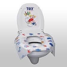 Folii Protectoare Sterile Pentru Vasul De Toaleta Toly Kids, 10 buc