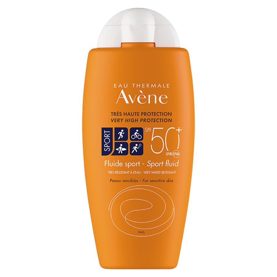Avene Sport Fluid Fotoprotectie SPF50+, Fluid, 100ml