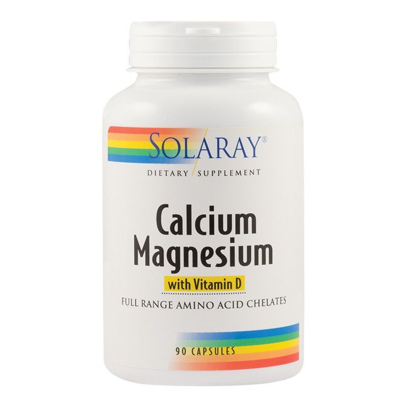 Secom Calciu, Magneziu Cu Vitamina D3, Capsule, Capsule, 90buc