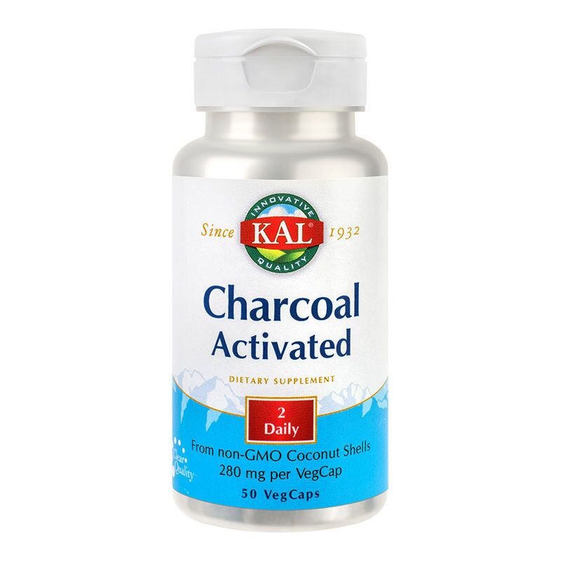 Secom Charcoal Activated (Carbune Medicinal) Capsule Vegetale, Capsule, 280mg
