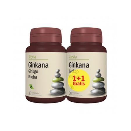 Alevia Ginkana 40mg Forte 30+30 Comprimate,Comprimate, 60buc