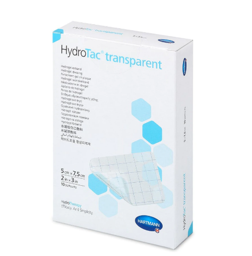  Hartman ,HydroTac comfort transparent cu hidrogel 5x7,5 cm, 10 bucati