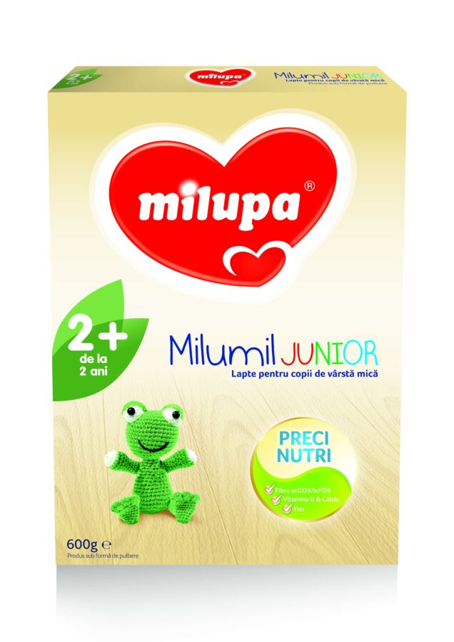 Milupa Milumil Junior 2+ Lapte, Lapte Praf, 600g