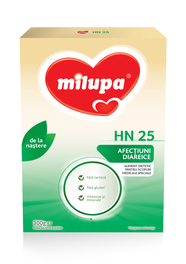 Milupa HN 25 Lapte, Lapte Praf, 300g