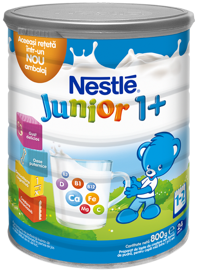 NESTLE Junior 1+ Lapte, Lapte Praf, 800gr